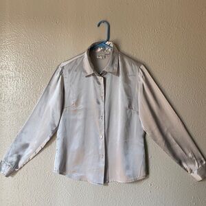 Spiegel Shimmering Silver Blouse